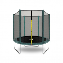 Aga SPORT TOP Trampolin 180 cm Tamno Zelena + zaštitna mreža