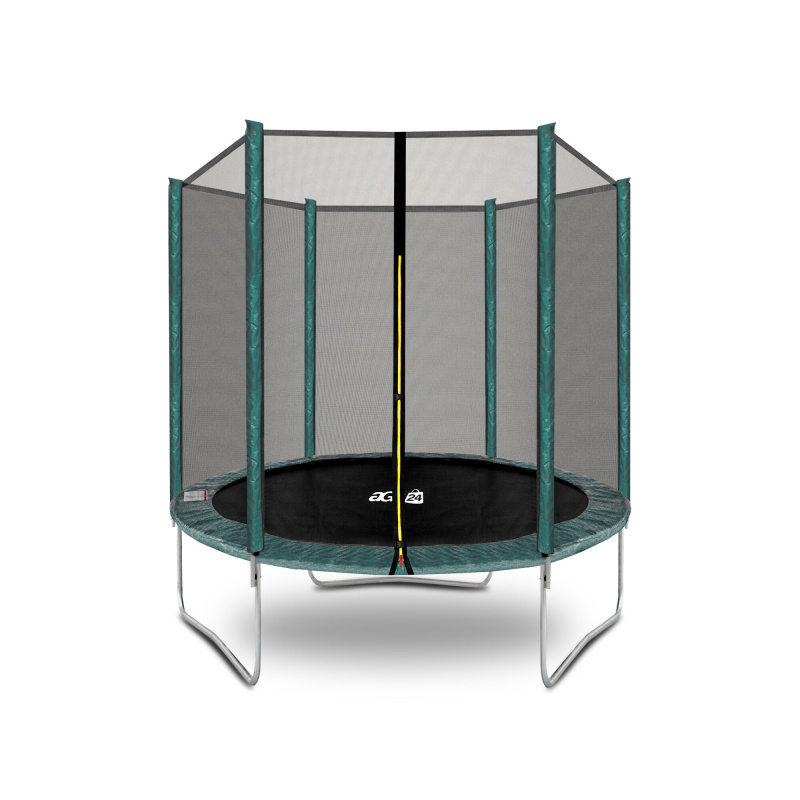 Aga SPORT TOP Trampolin 180 cm Tamno Zelena + zaštitna mreža