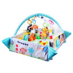 Aga4Kids Igralište s ogradom 5u1 Plavo