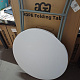 Aga Vrtni sklopivi stol 80x110 cm Bijeli 6DAZ317 - II. KVALITETA