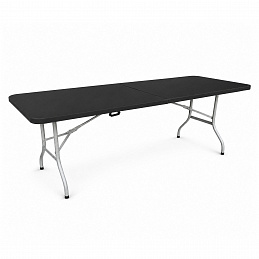 Aga vrtni sklopivi stol 240x74x74 cm crni 6DAZ601 - II. KLASA