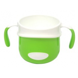 Trening šalica s ručkama 240 ml 4m+ POUPY